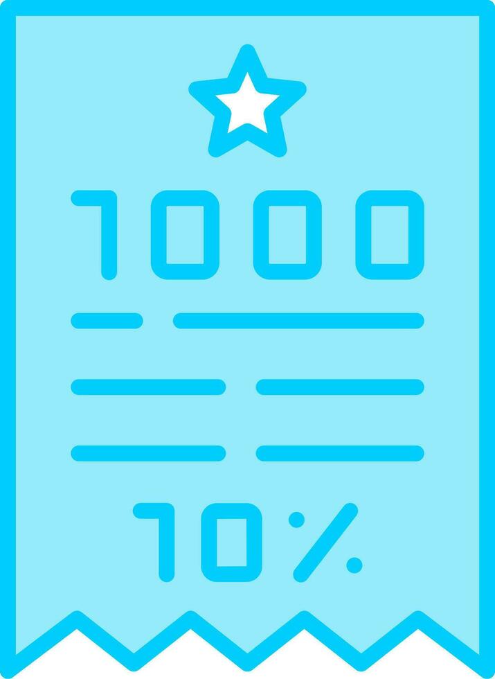 Bill Vector Icon