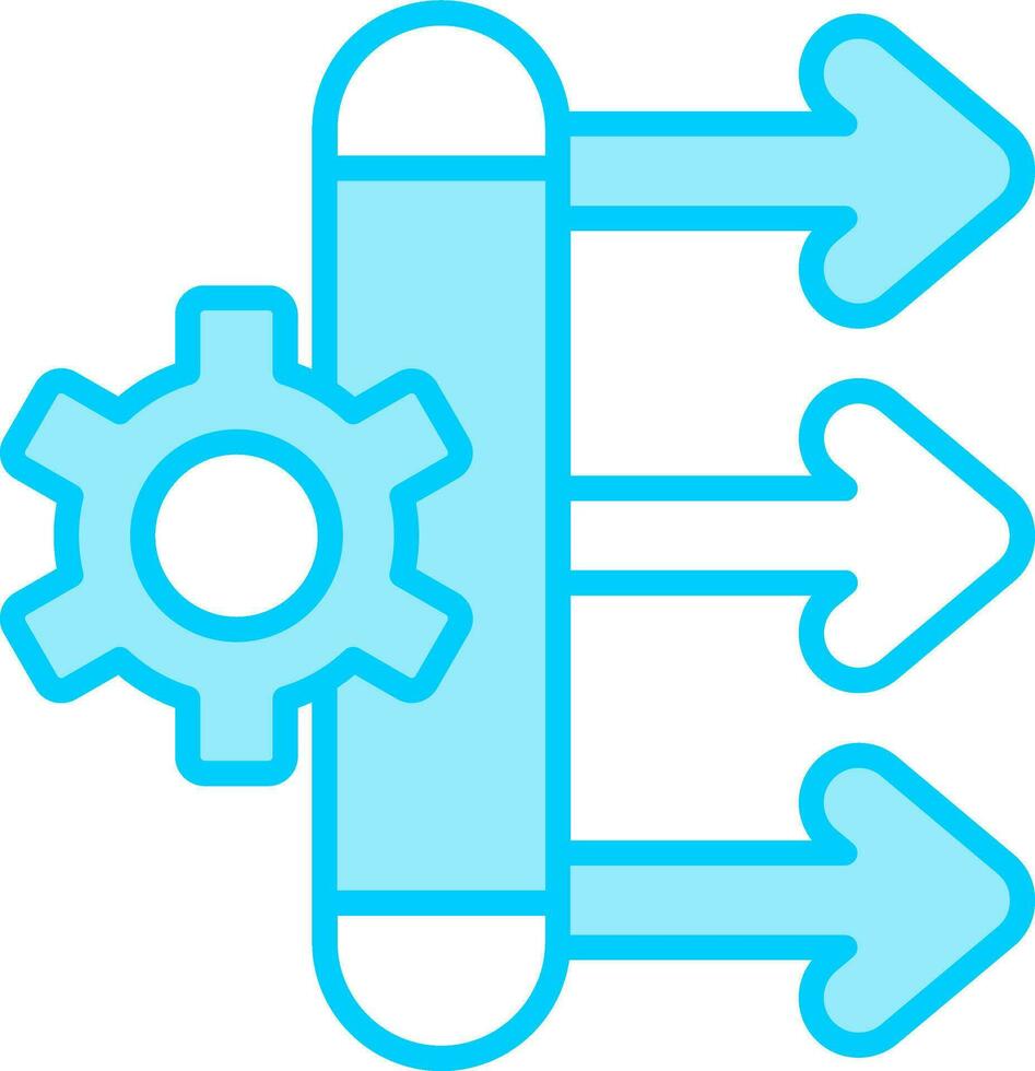 incremental vector icono