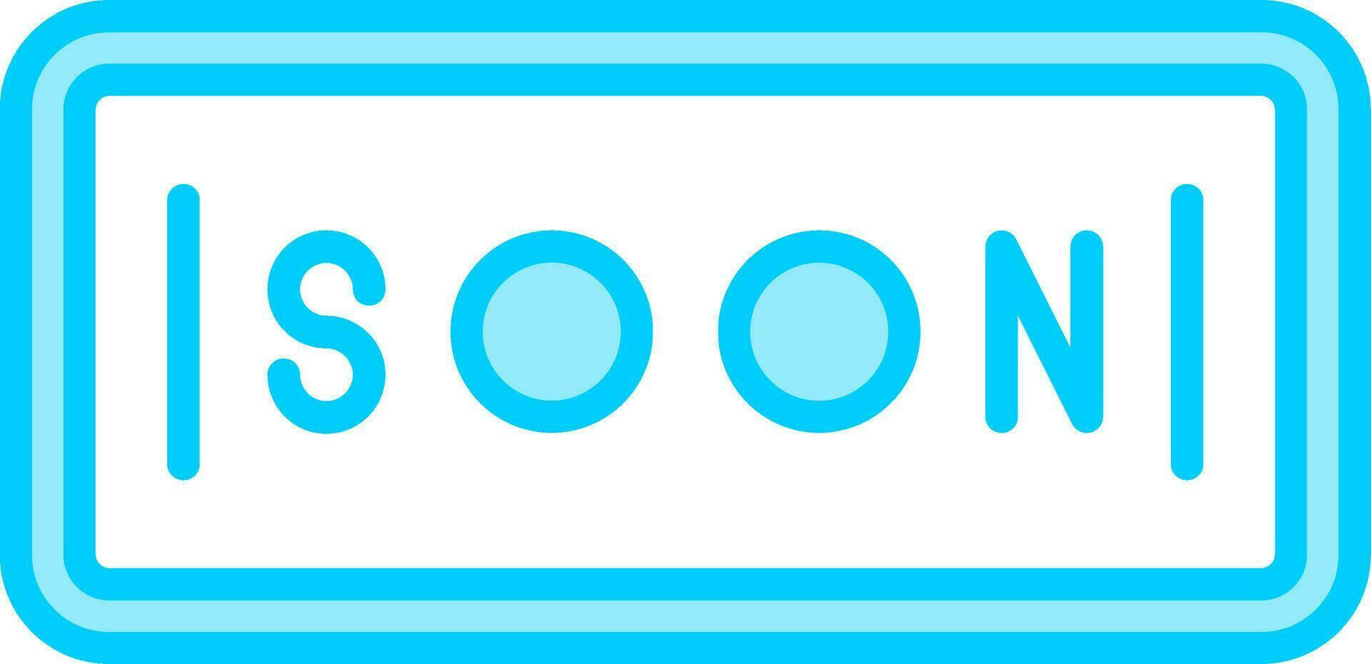 Soon Vector Icon