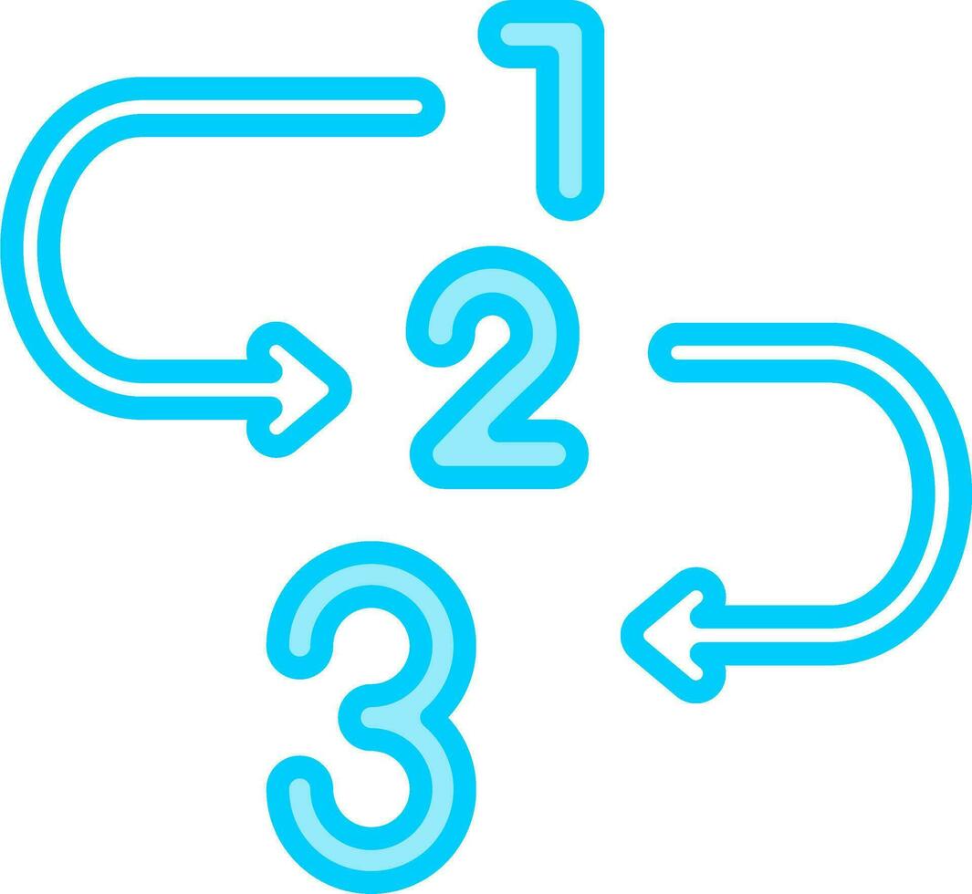 Sequential Vector Icon