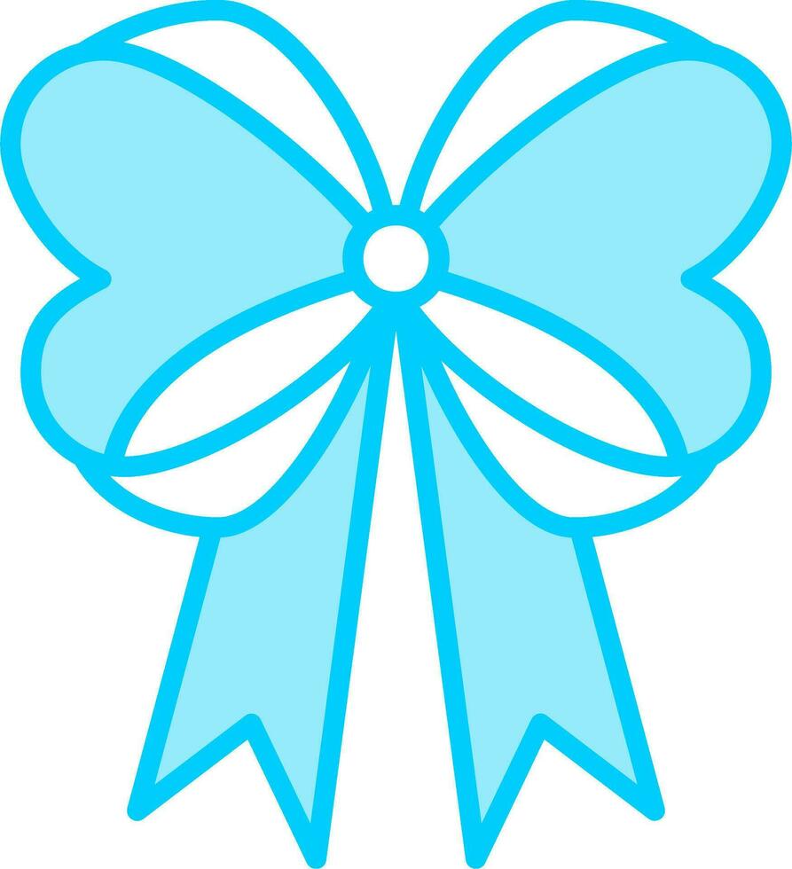 Ribbon Bow Vector Icon