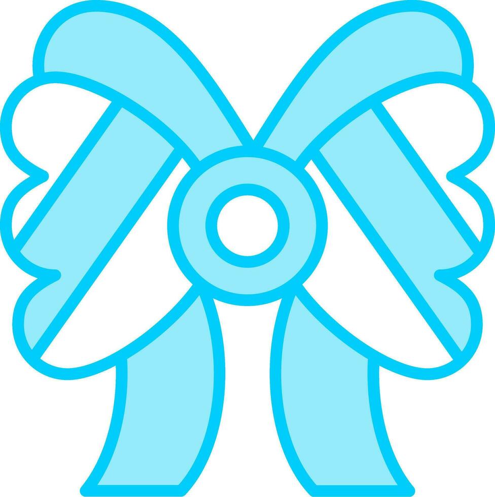 Ribbon Bow Vector Icon