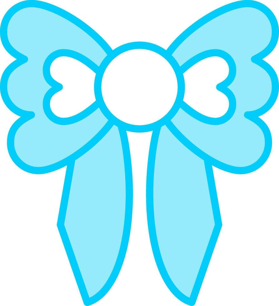 Ribbon Bow Vector Icon