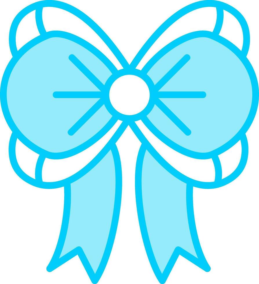 Ribbon Bow Vector Icon