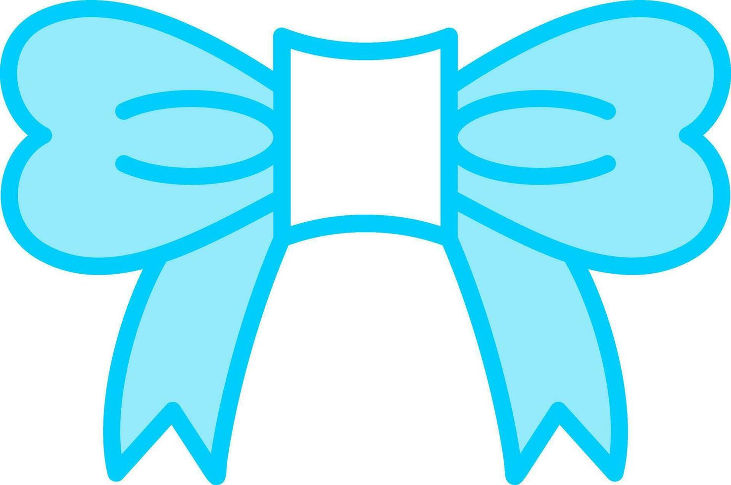 Ribbon Bow Vector Icon