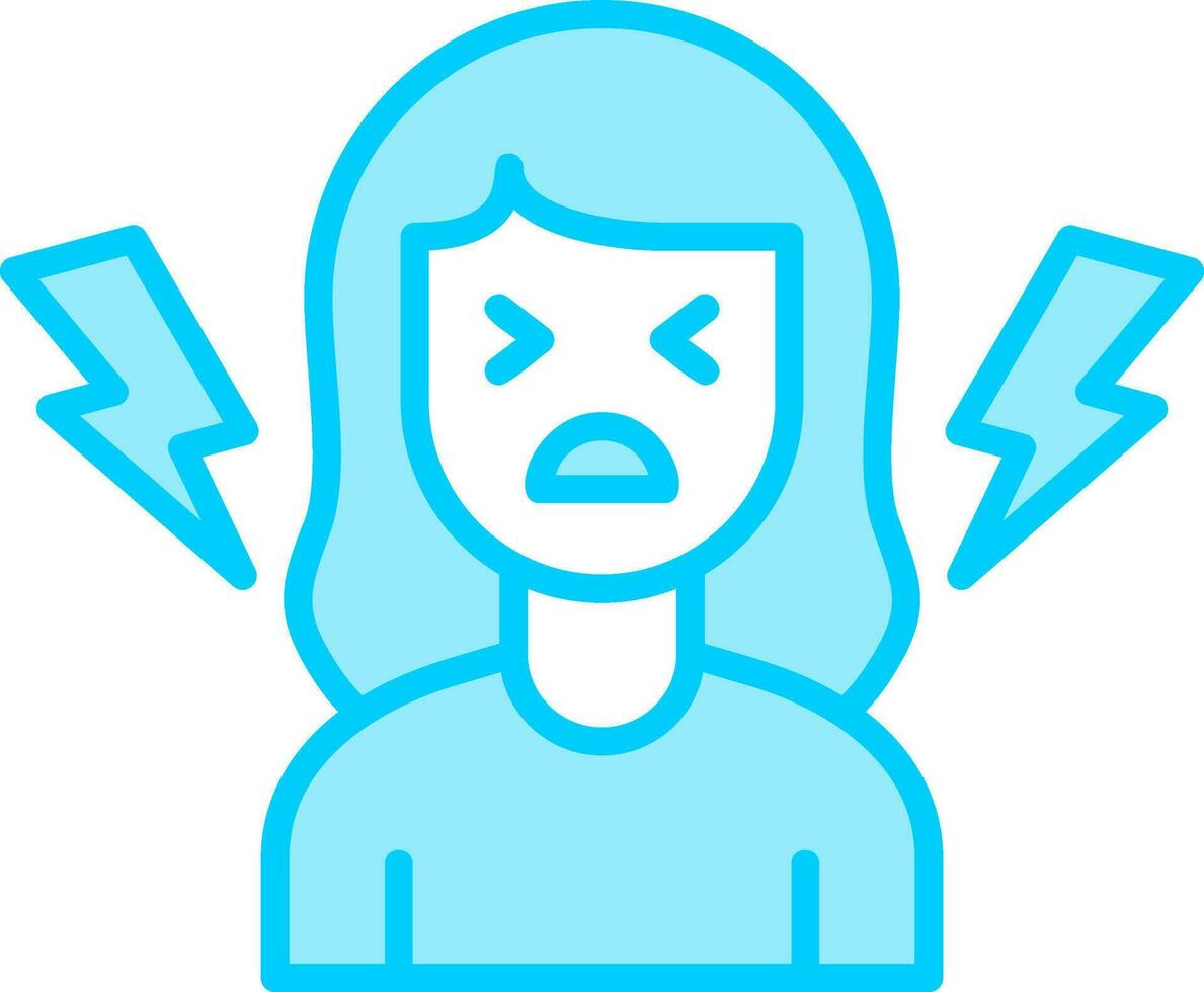 Suffer Vector Icon