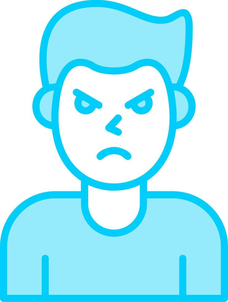 Angry Vector Icon