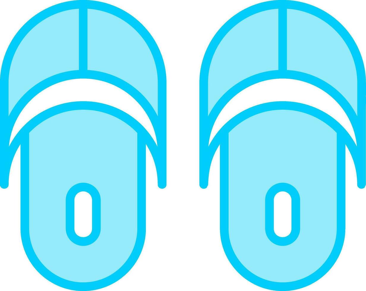 Slippers Vector Icon