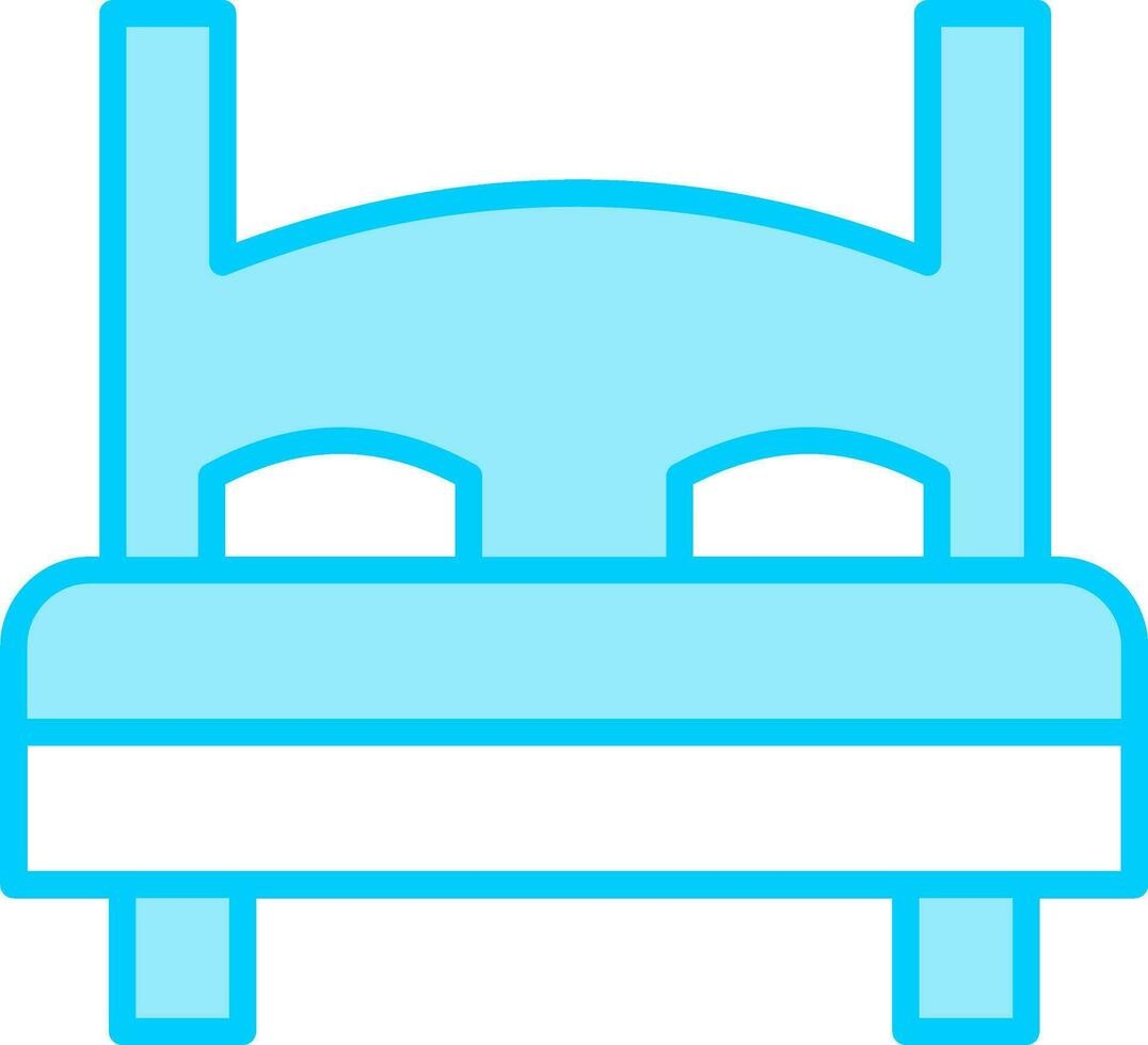 Double Bed Vector Icon