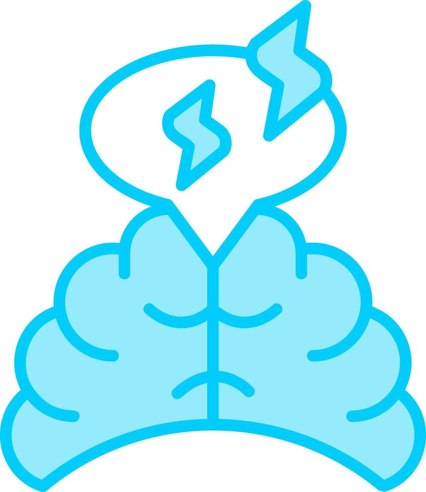 icono de vector de lluvia de ideas