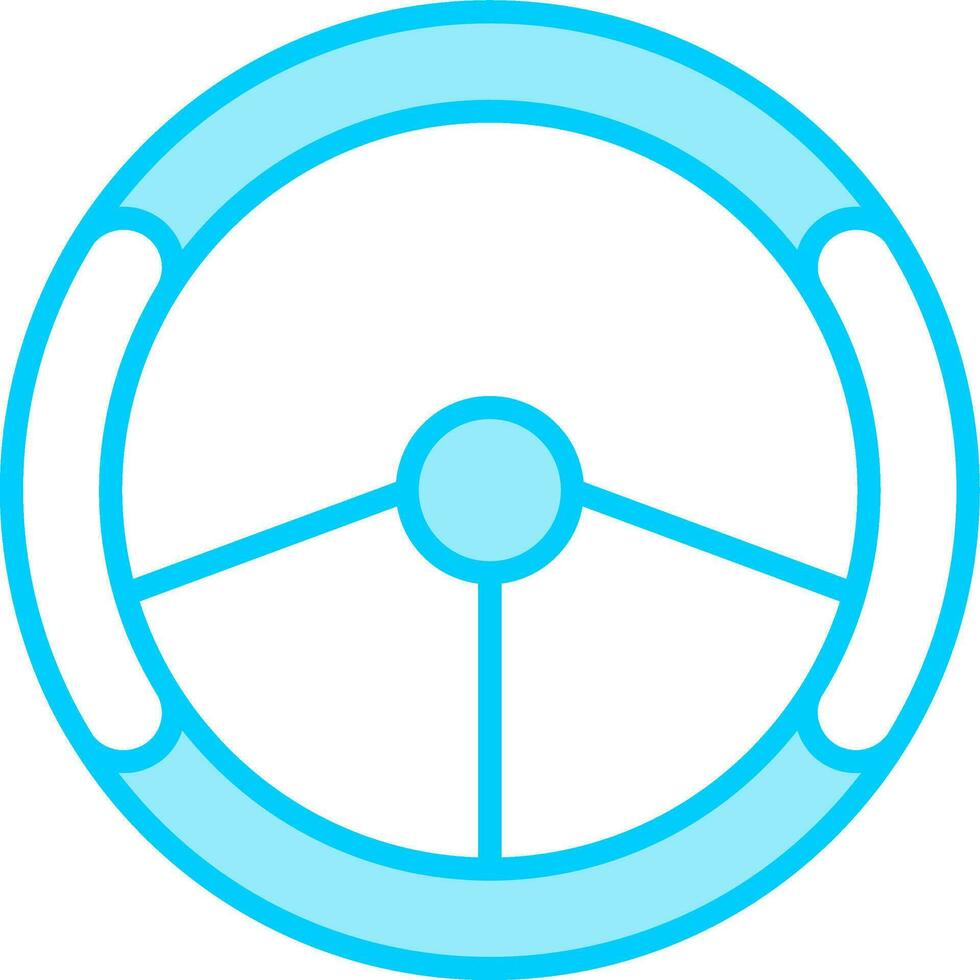 Steering Wheel Vector Icon
