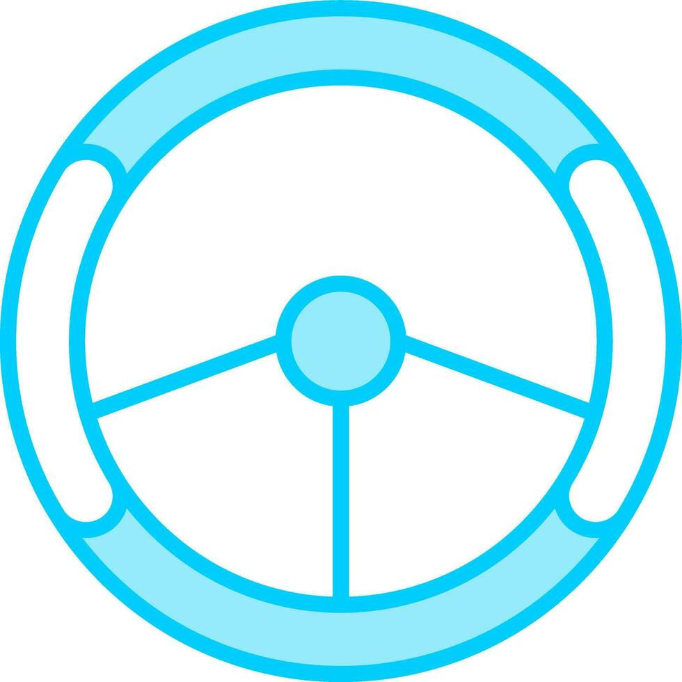 Steering Wheel Vector Icon