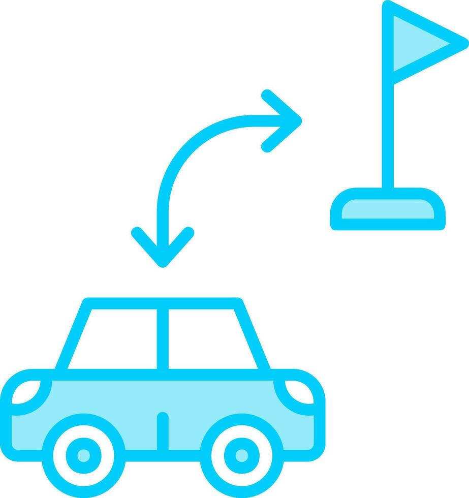 Driving School Vector Icon