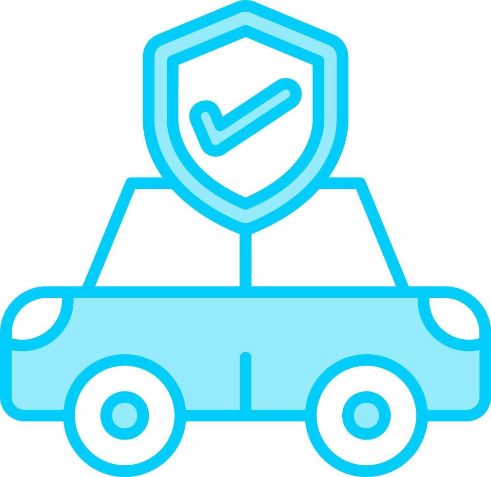 Car Insurance Vector Icon
