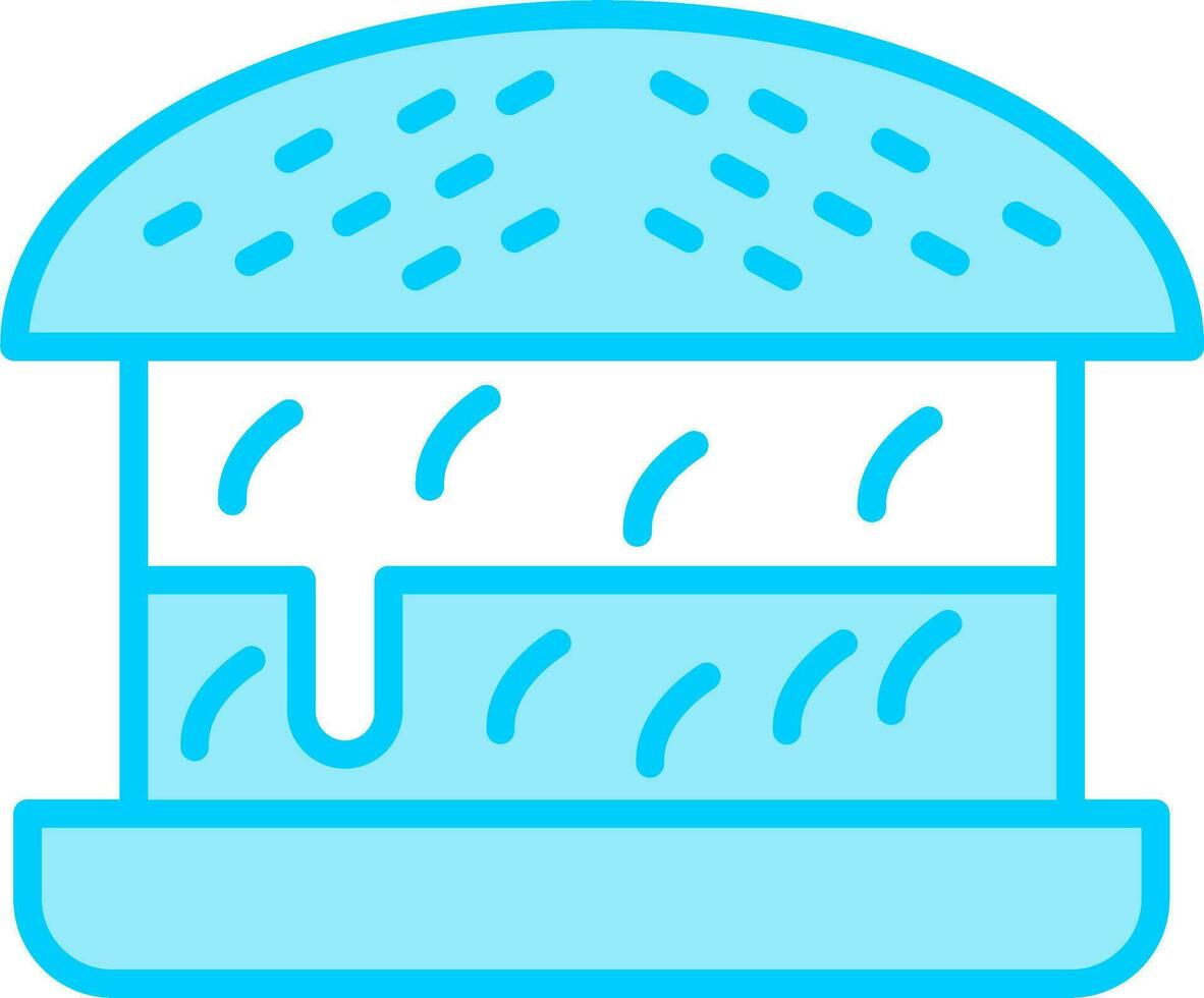 Hamburger Vector Icon