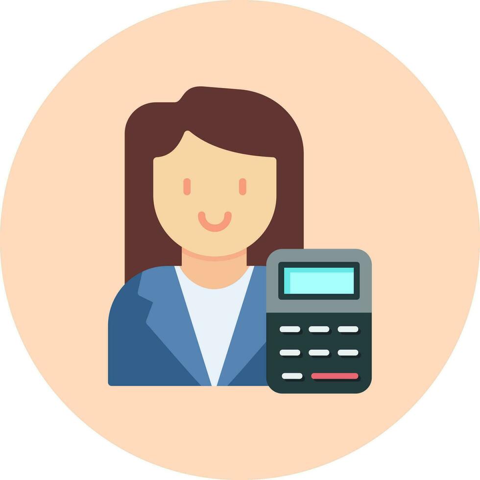 Accountant Vector Icon