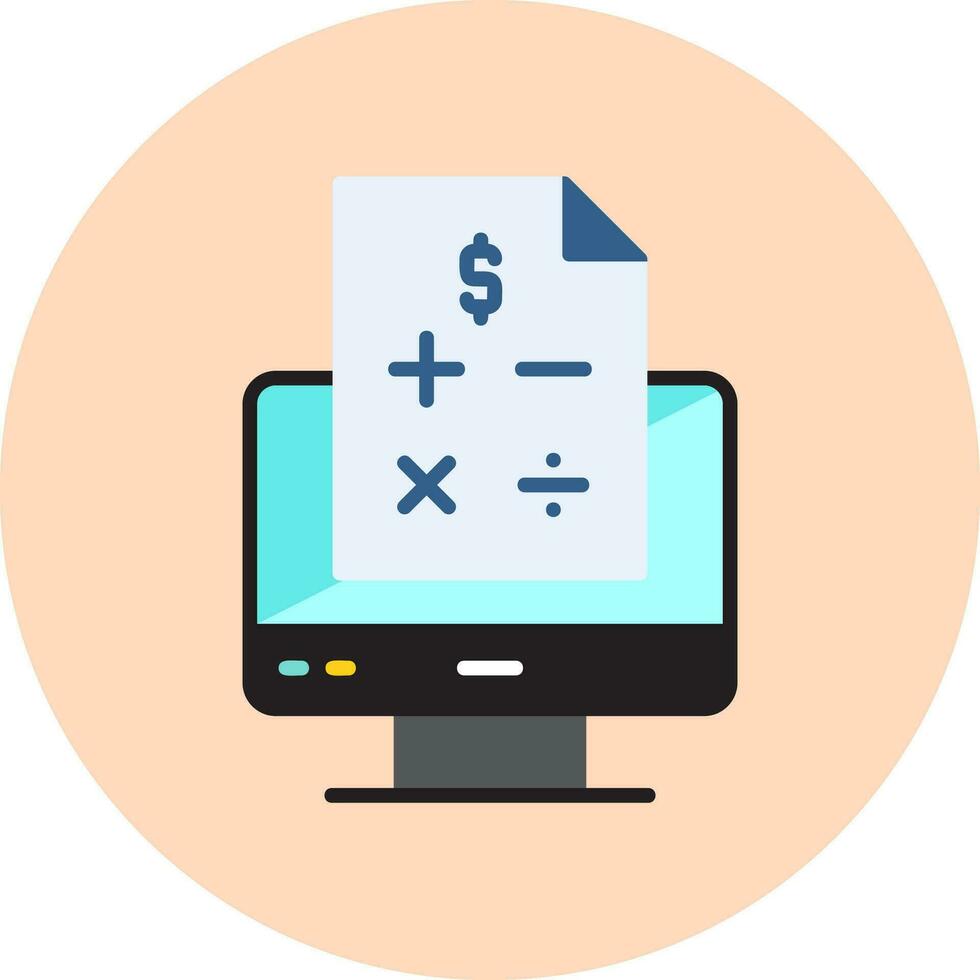 Accounting Vector Icon