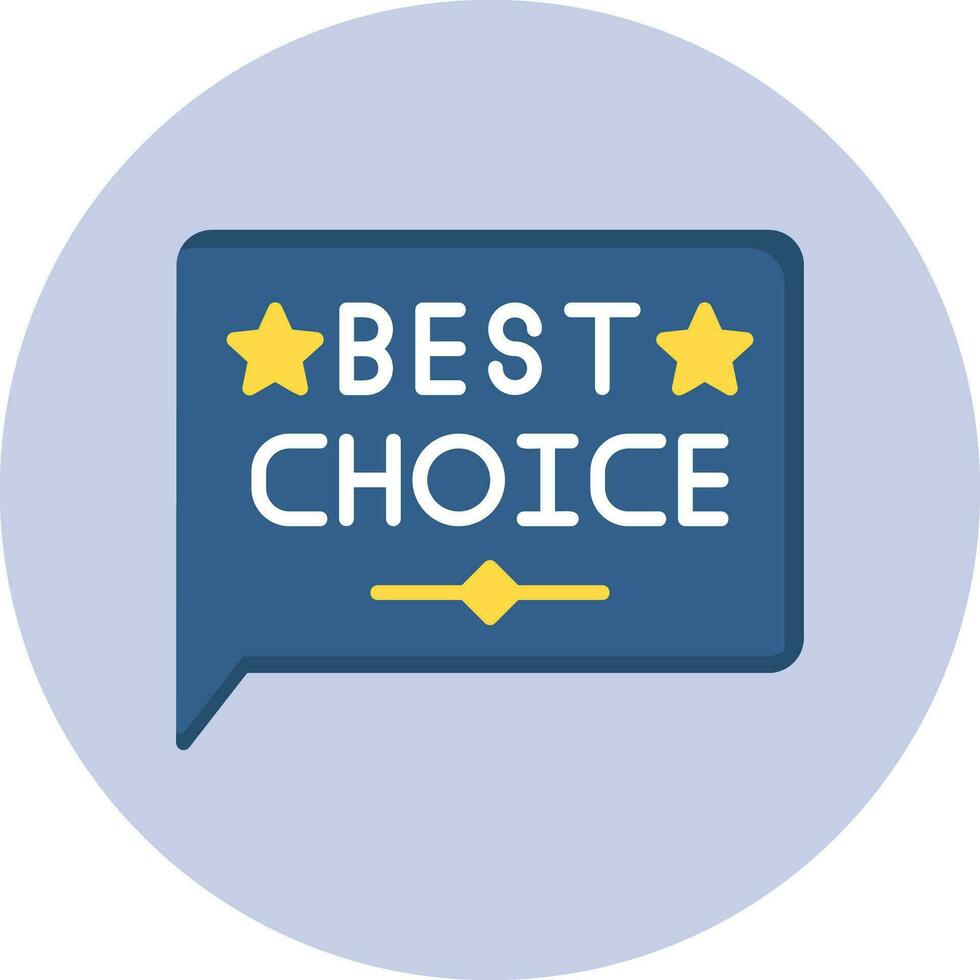 Best Choice Vector Icon