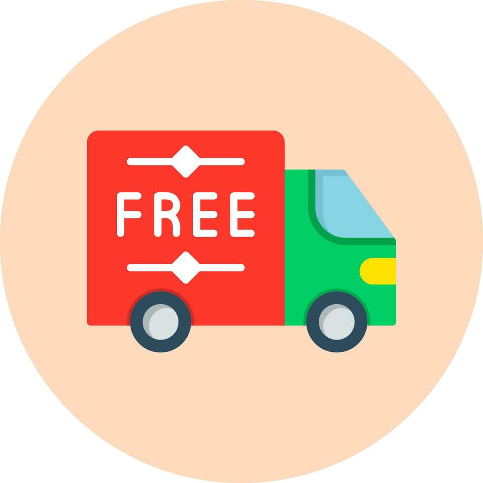 Free Delivery Vector Icon