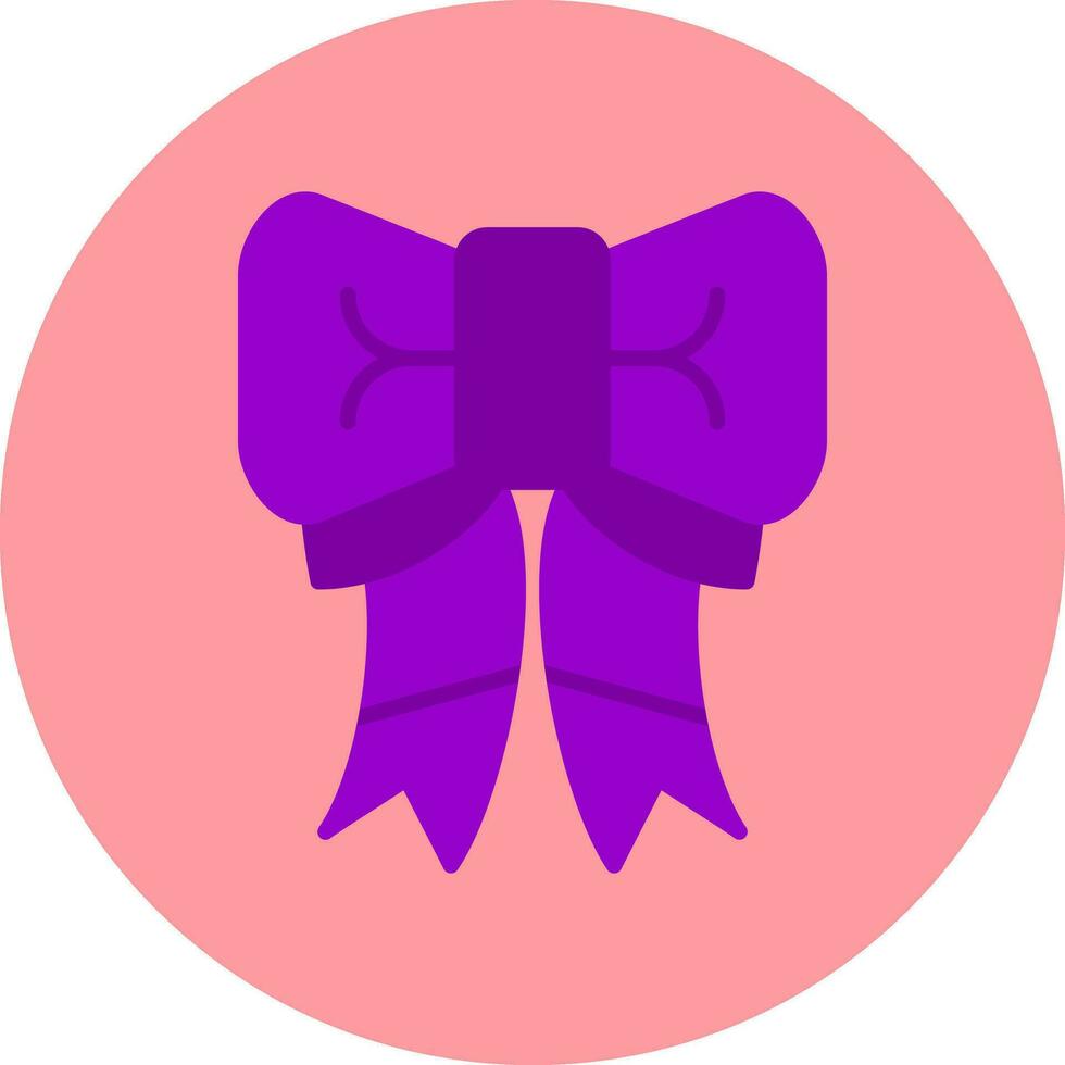 Ribbon Bow Vector Icon