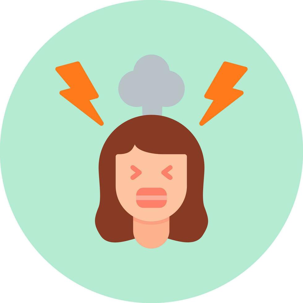 Frustrated  Vector Icon