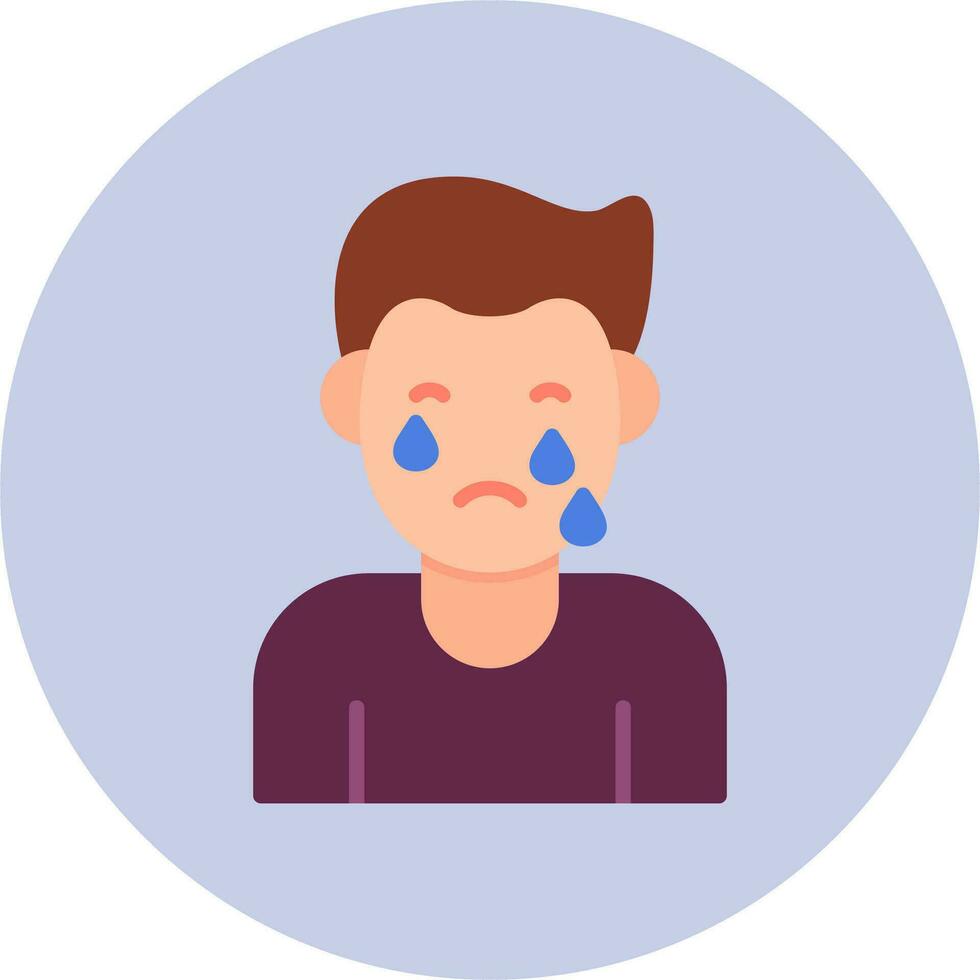 Cry Vector Icon