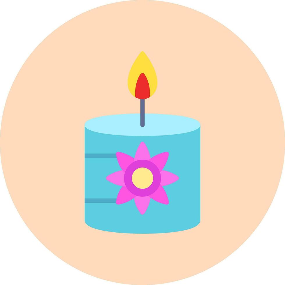 Scented Candle Vector Icon