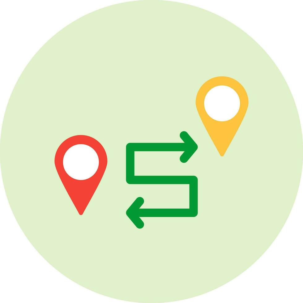 Route Vector Icon