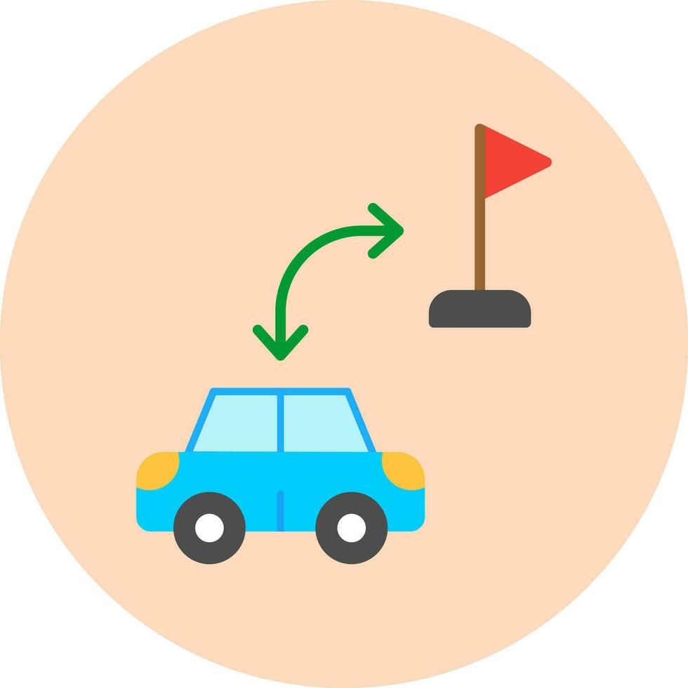 Driving School Vector Icon