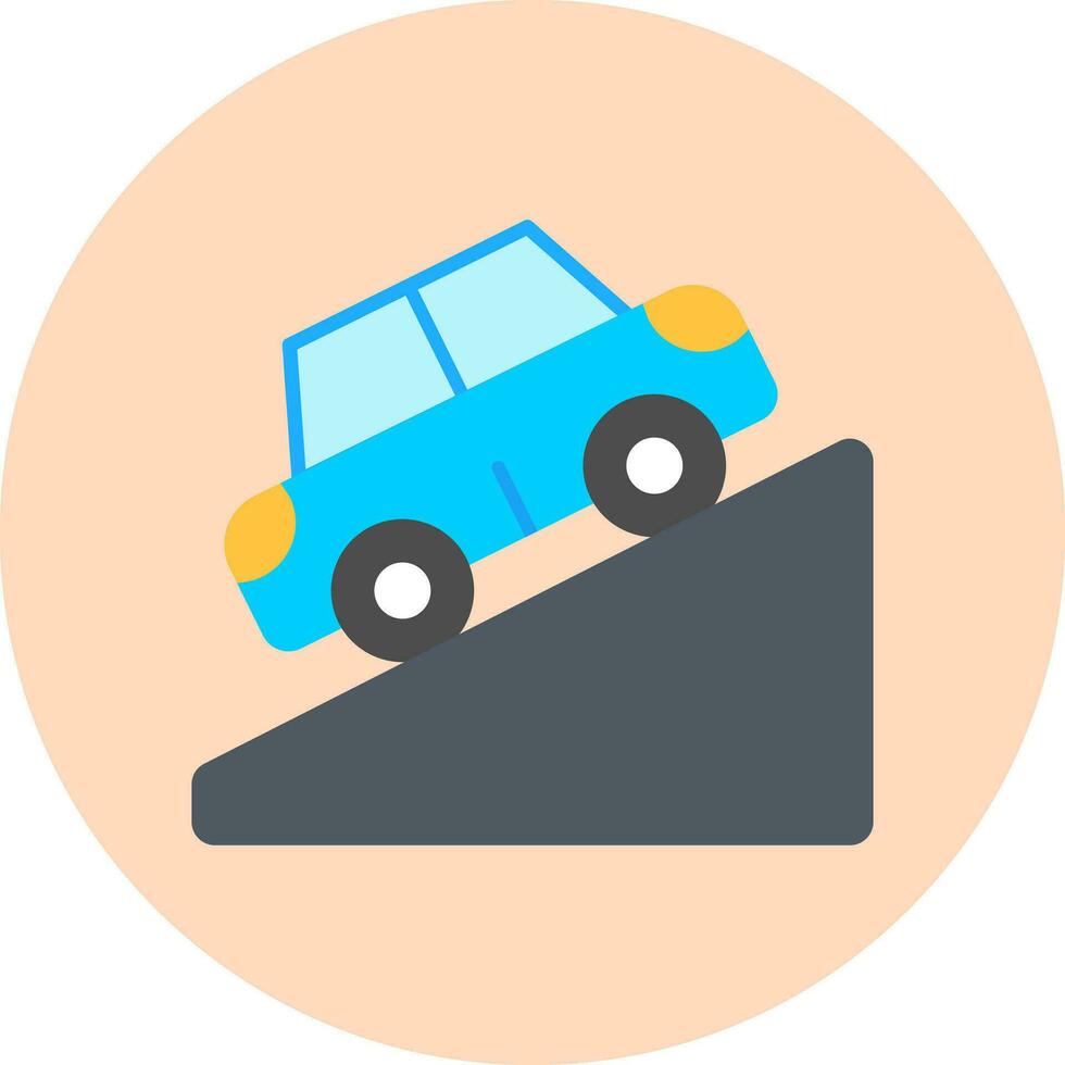 Uphill Vector Icon
