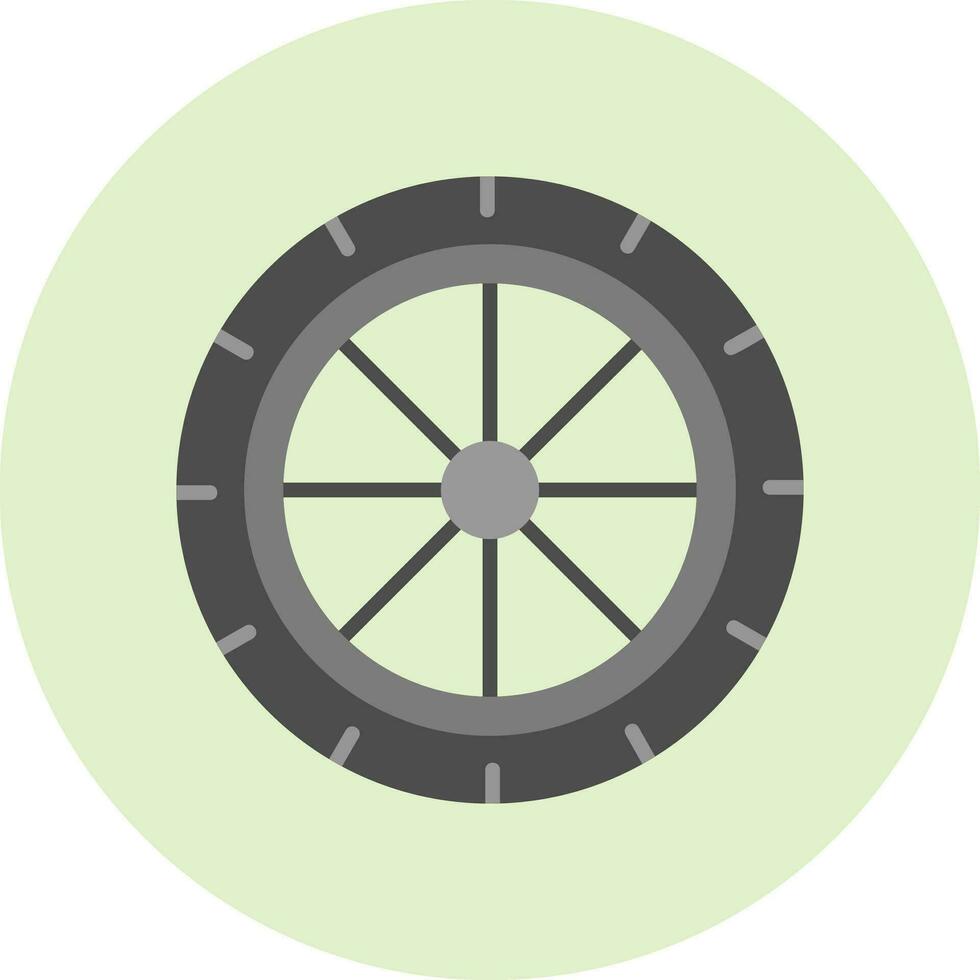 Wheel Vector Icon