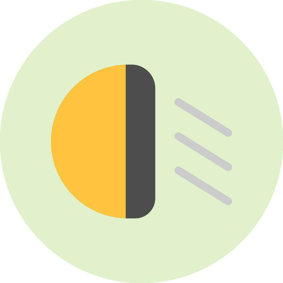 Car Light Vector Icon