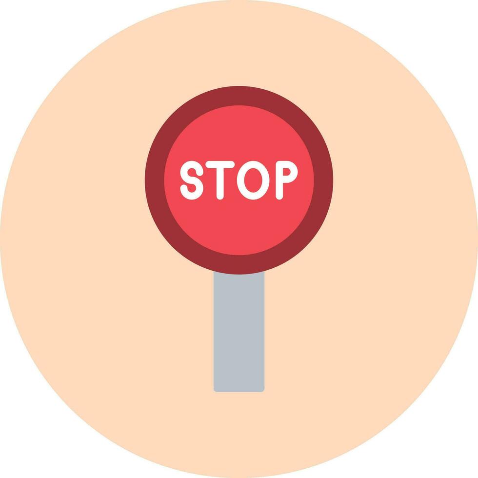 Stop Sign Vector Icon