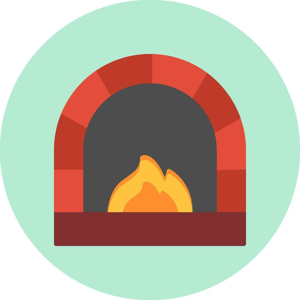 Stone Oven Vector Icon