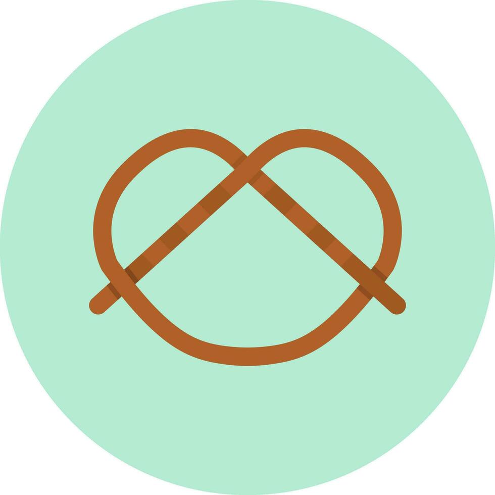 Pretzel Vector Icon