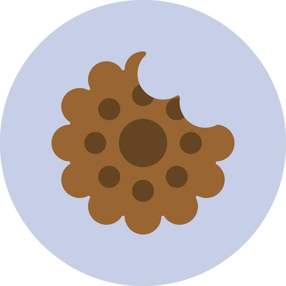 Biscuit Vector Icon