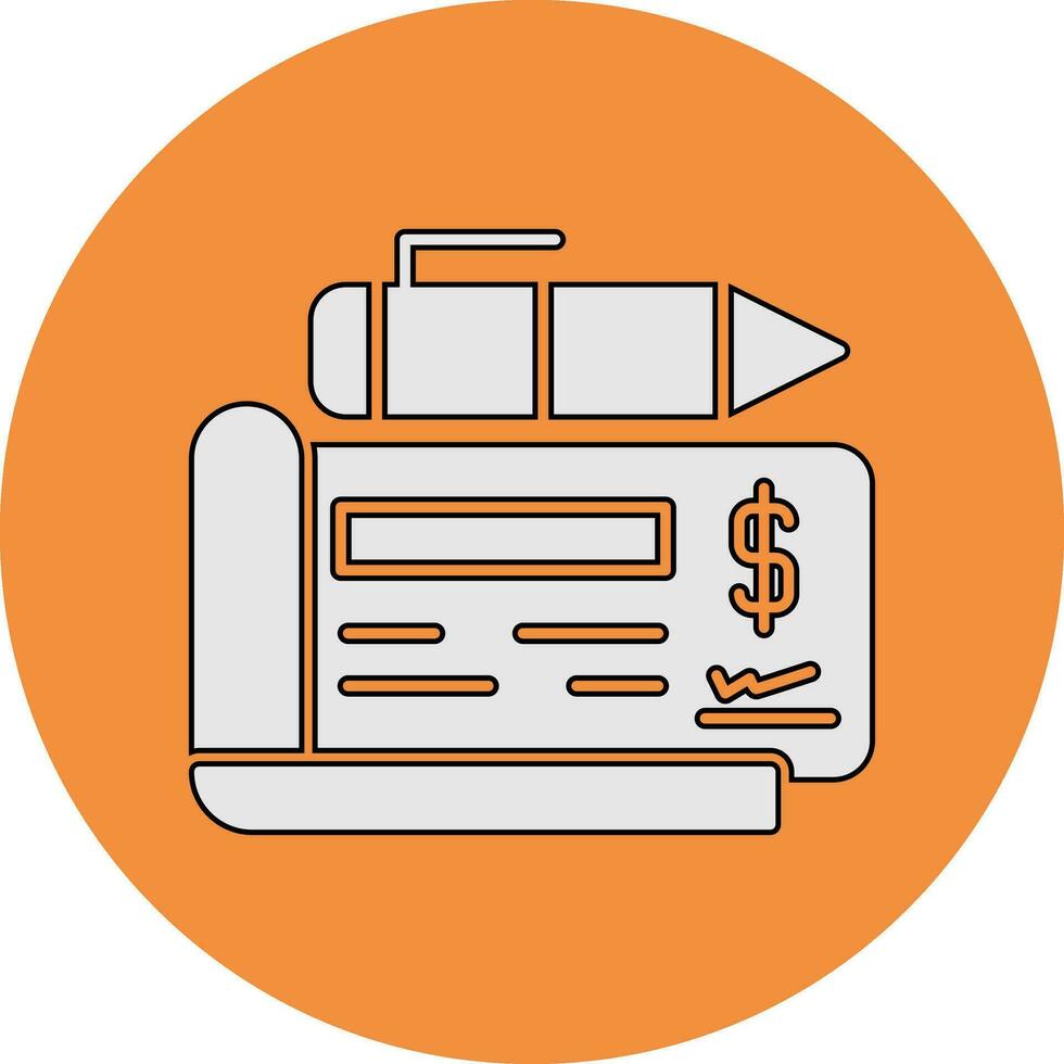 Checkbook Vector Icon