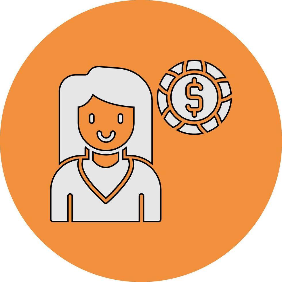 Financial Advisor Vector Icon