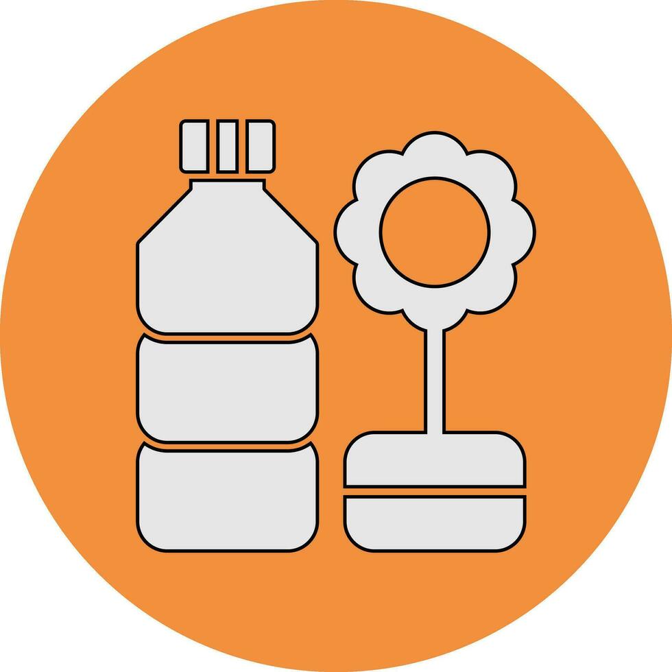 icono de vector de botella