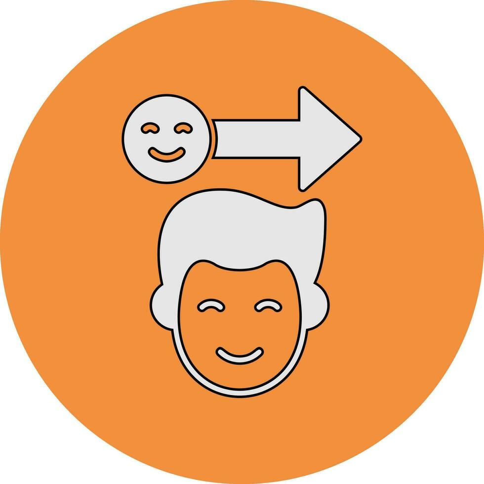 Happy Vector Icon