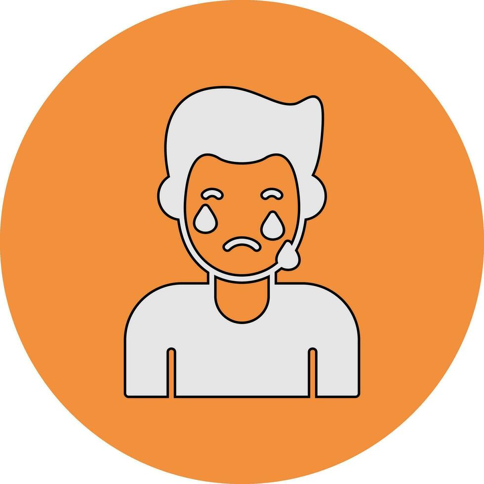 Cry Vector Icon