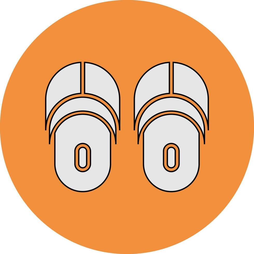 Slippers Vector Icon