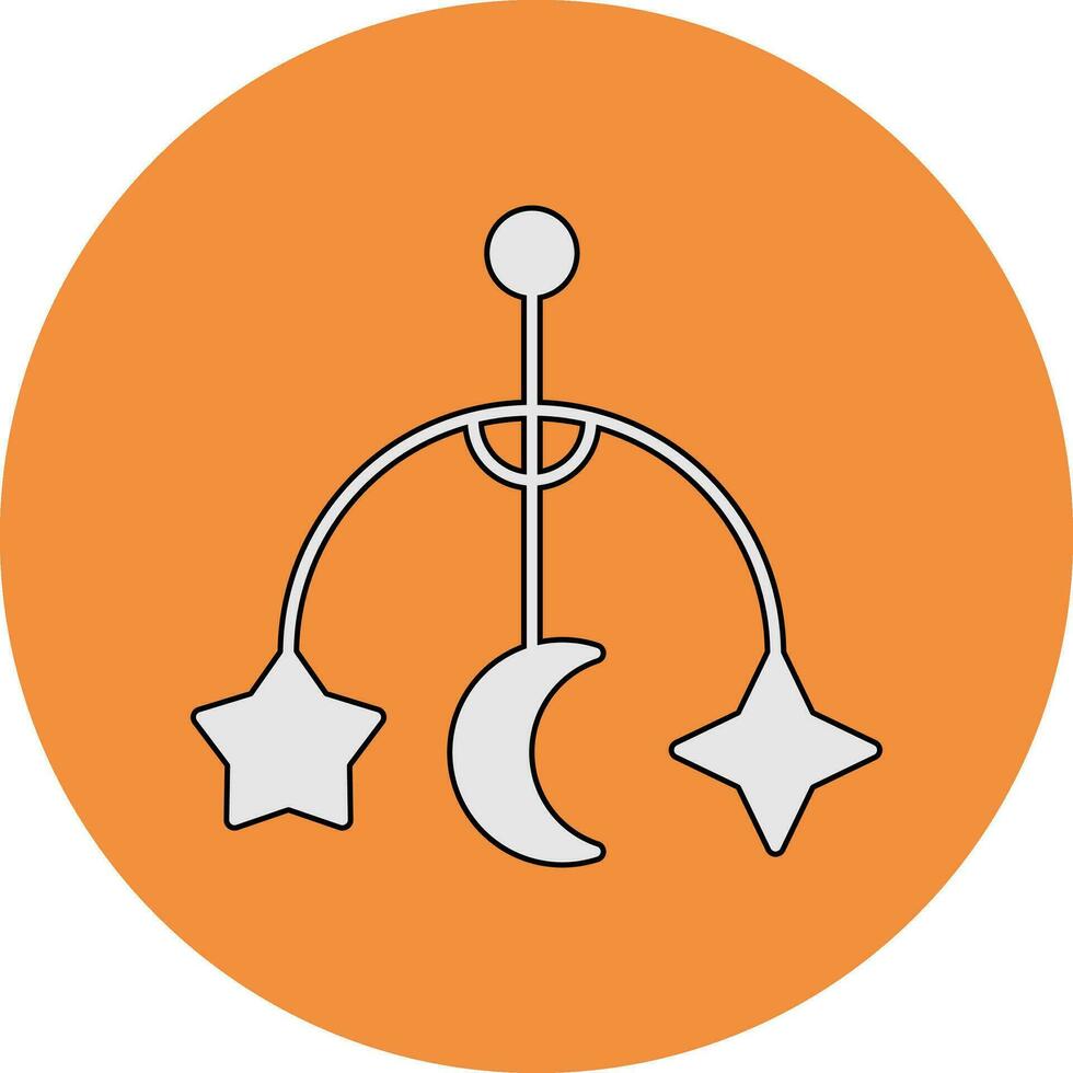 Crib Toy Vector Icon