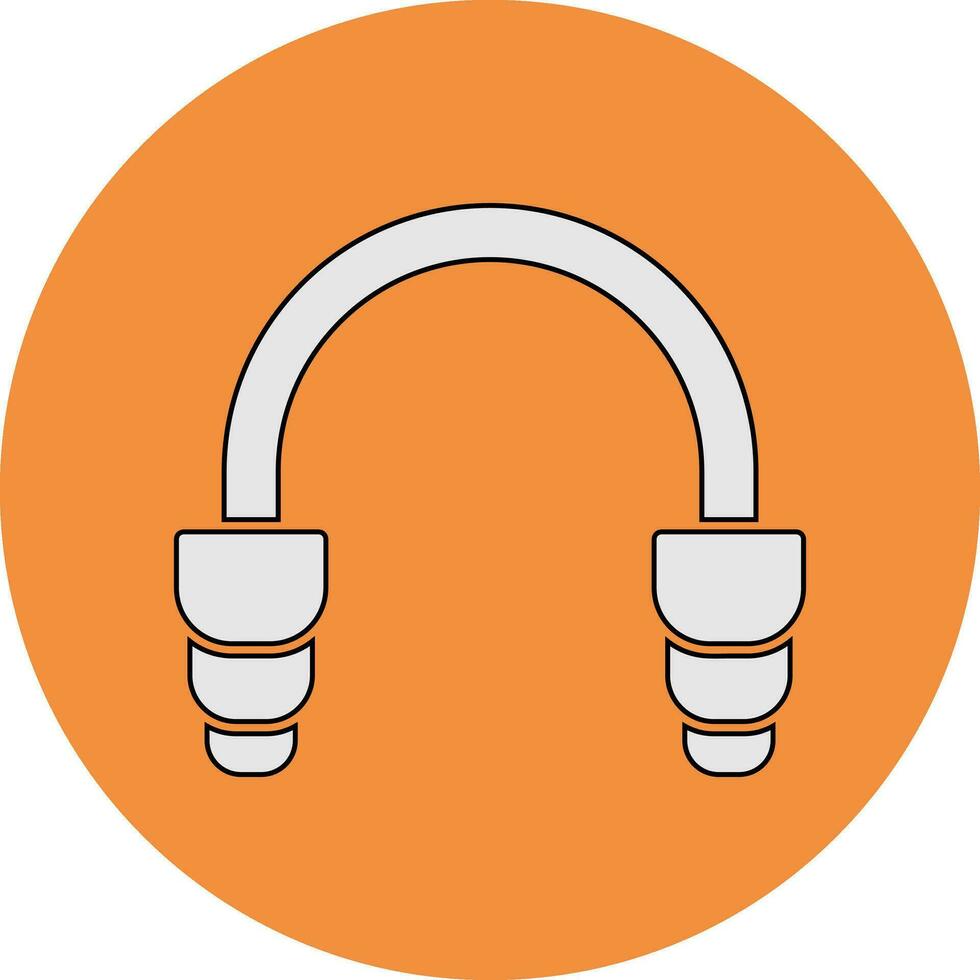 Ear Plug Vector Icon