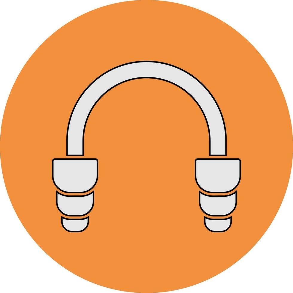 Ear Plug Vector Icon