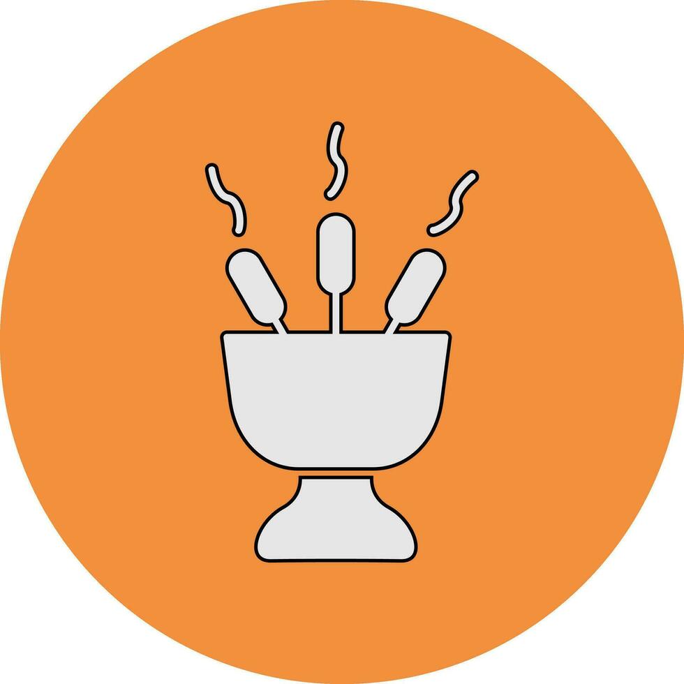 Incense Vector Icon
