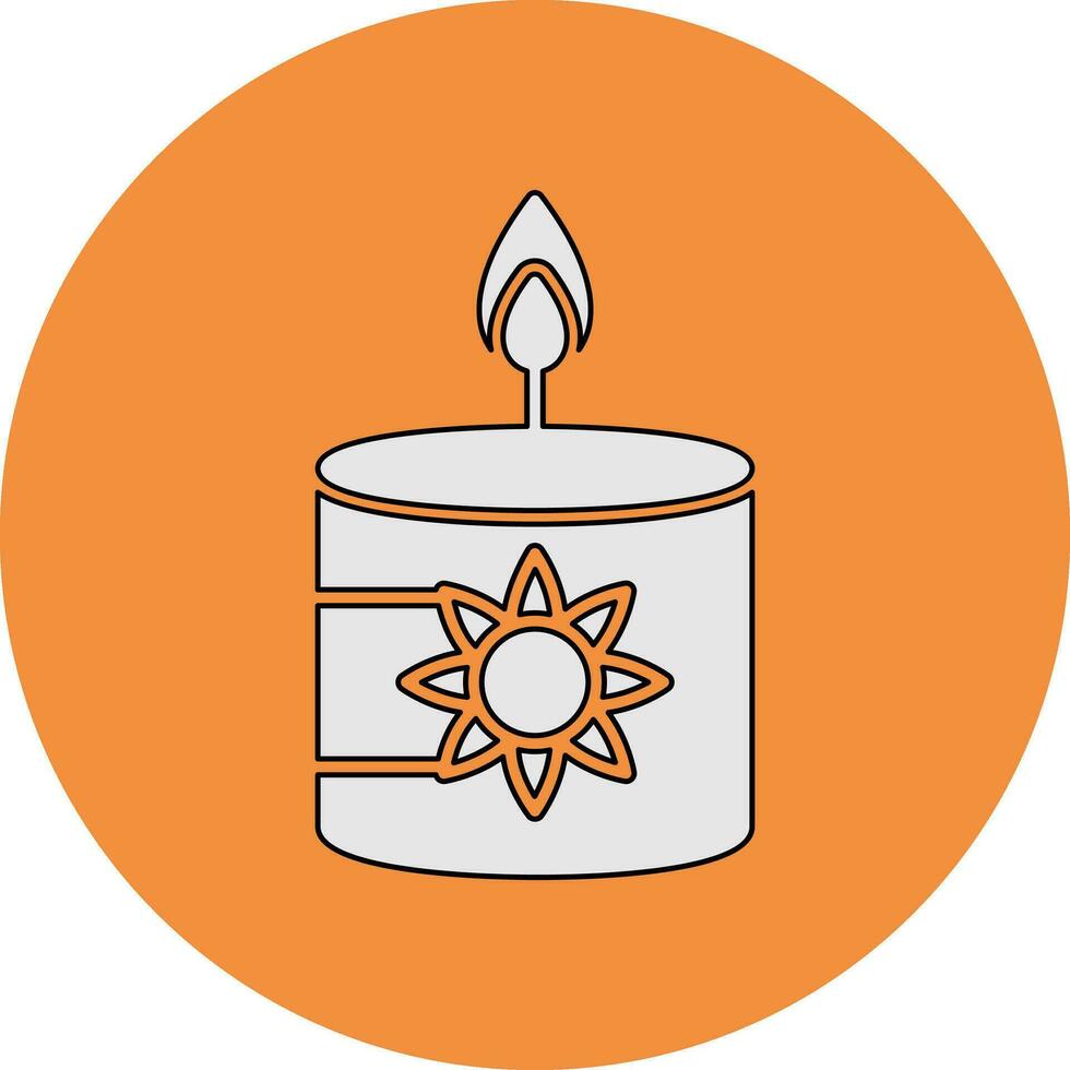 Scented Candle Vector Icon