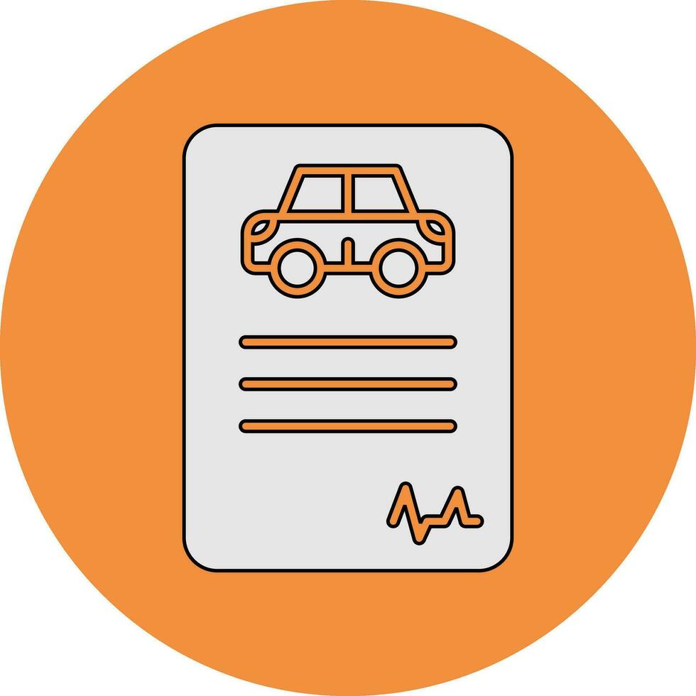 Driving License Vector Icon