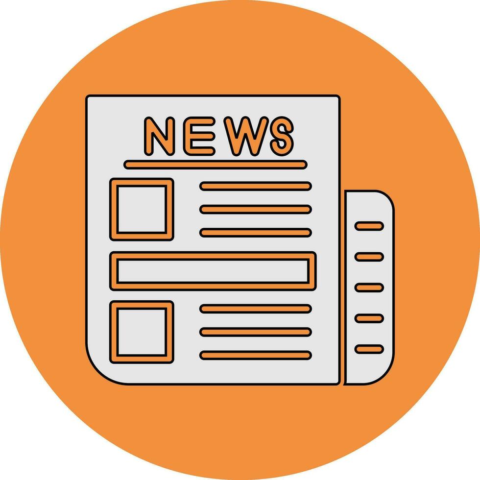 newspaper Vector Icon