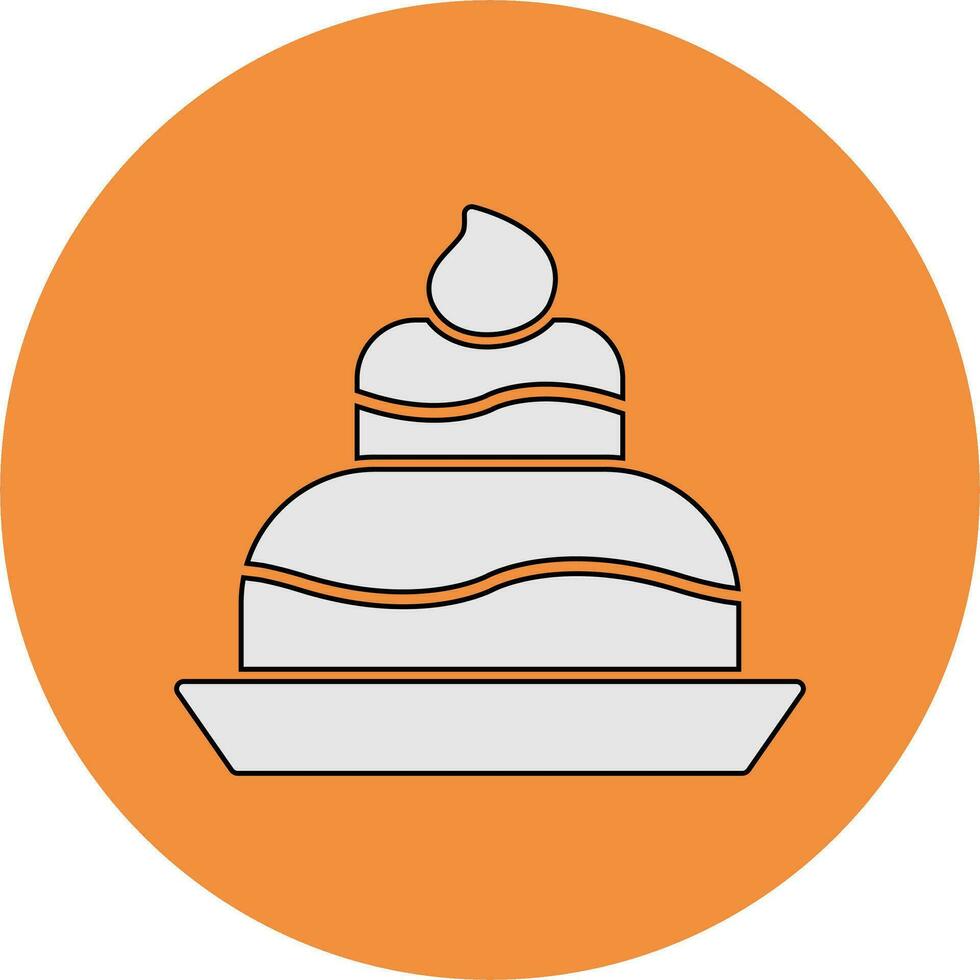 Wedding Cake Vector Icon
